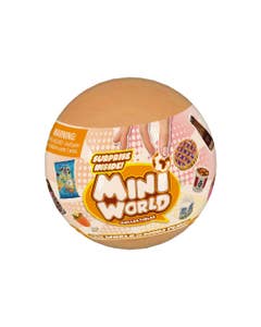 Mini World Coleccionables De Comida Series 2 Surtidas