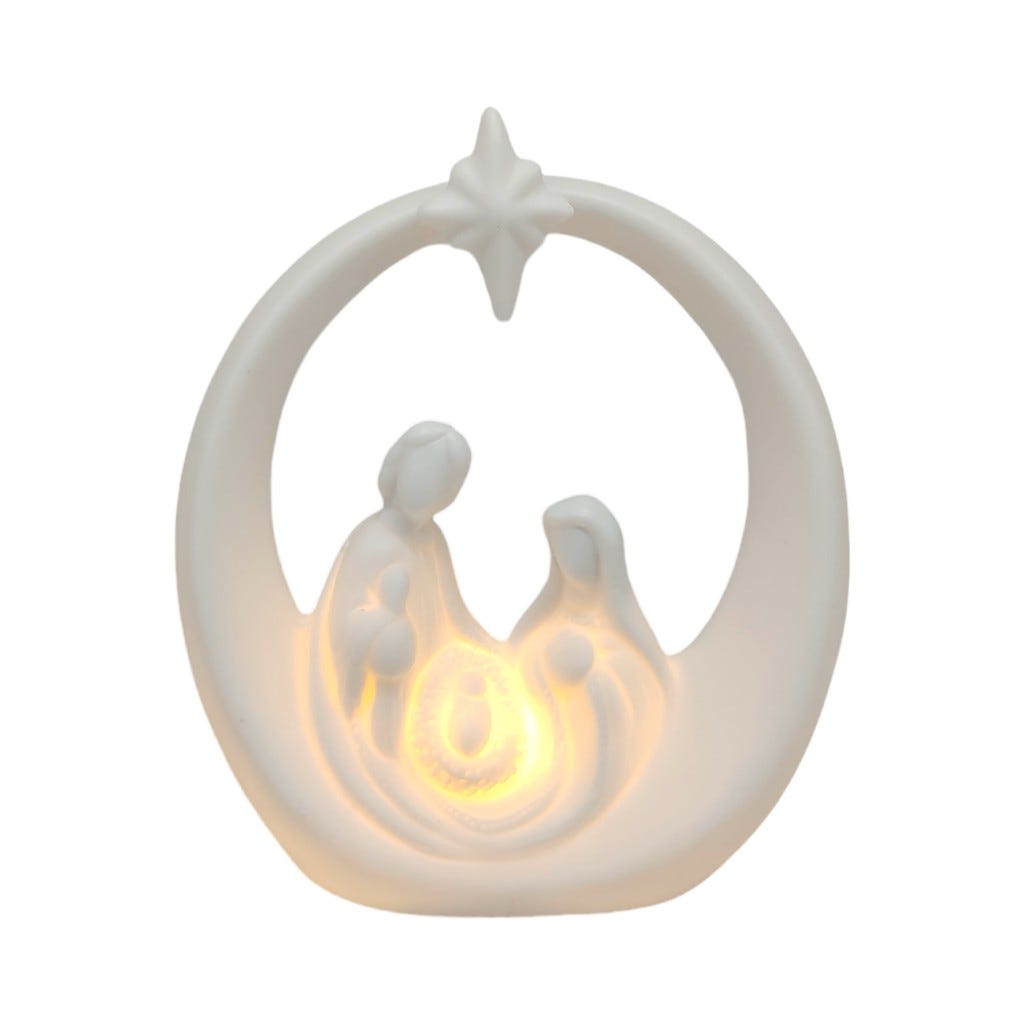 Nacimiento Decorativo Con Luz Led 20Cm