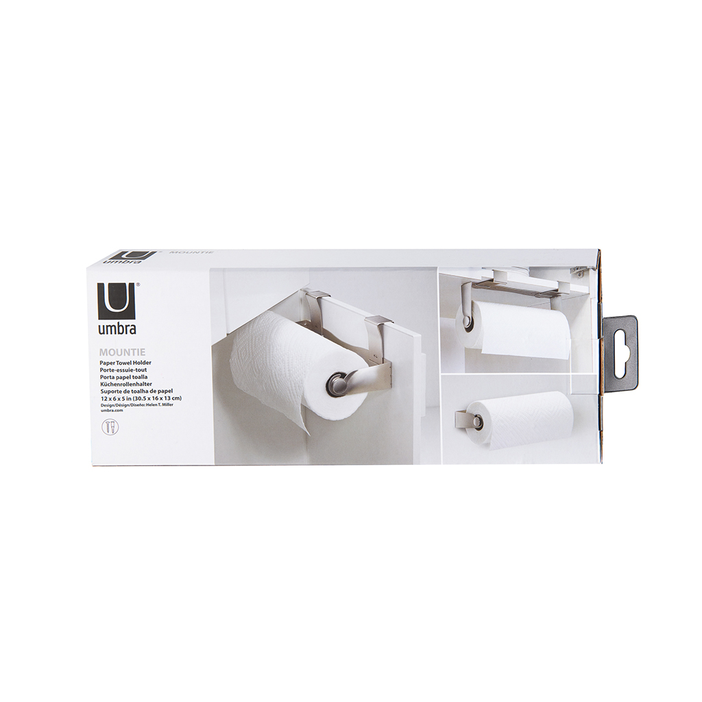 Porta papel de cocina para montaje en pared