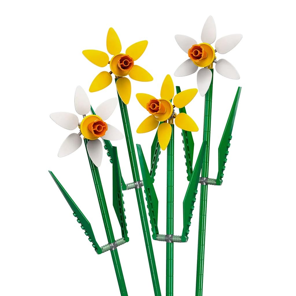 Bloque Lego Flores De Narcisos