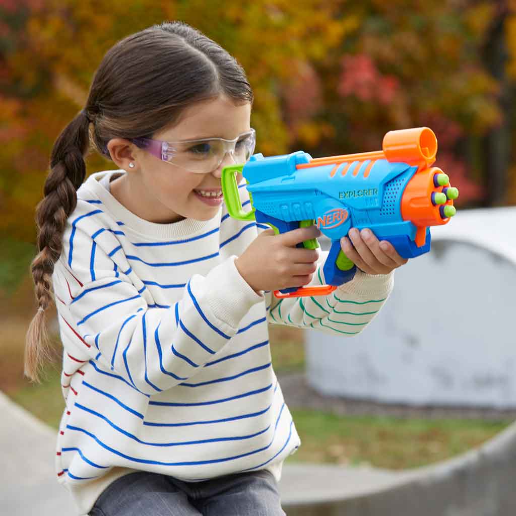Lanzador Nerf Elite Jr Explorer