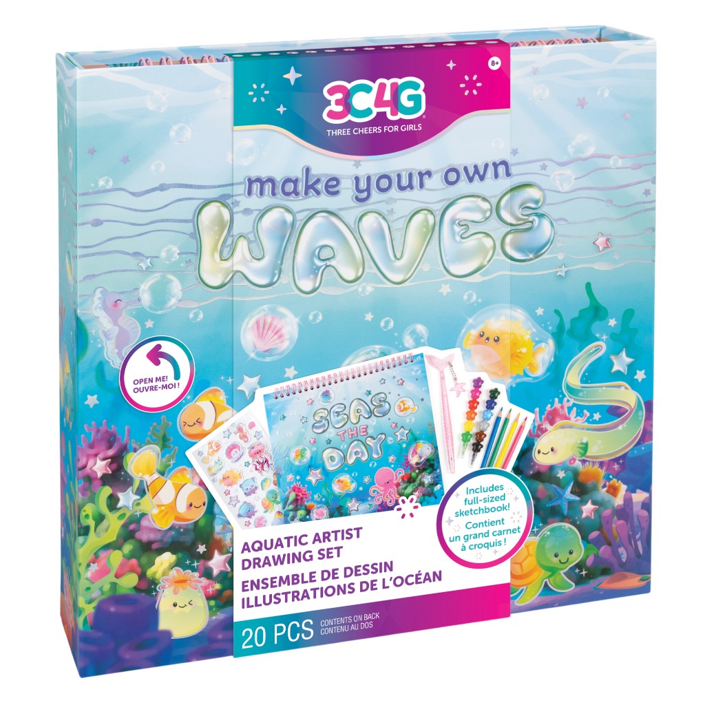 Set De Dibujo Acuático Artista 20pzs