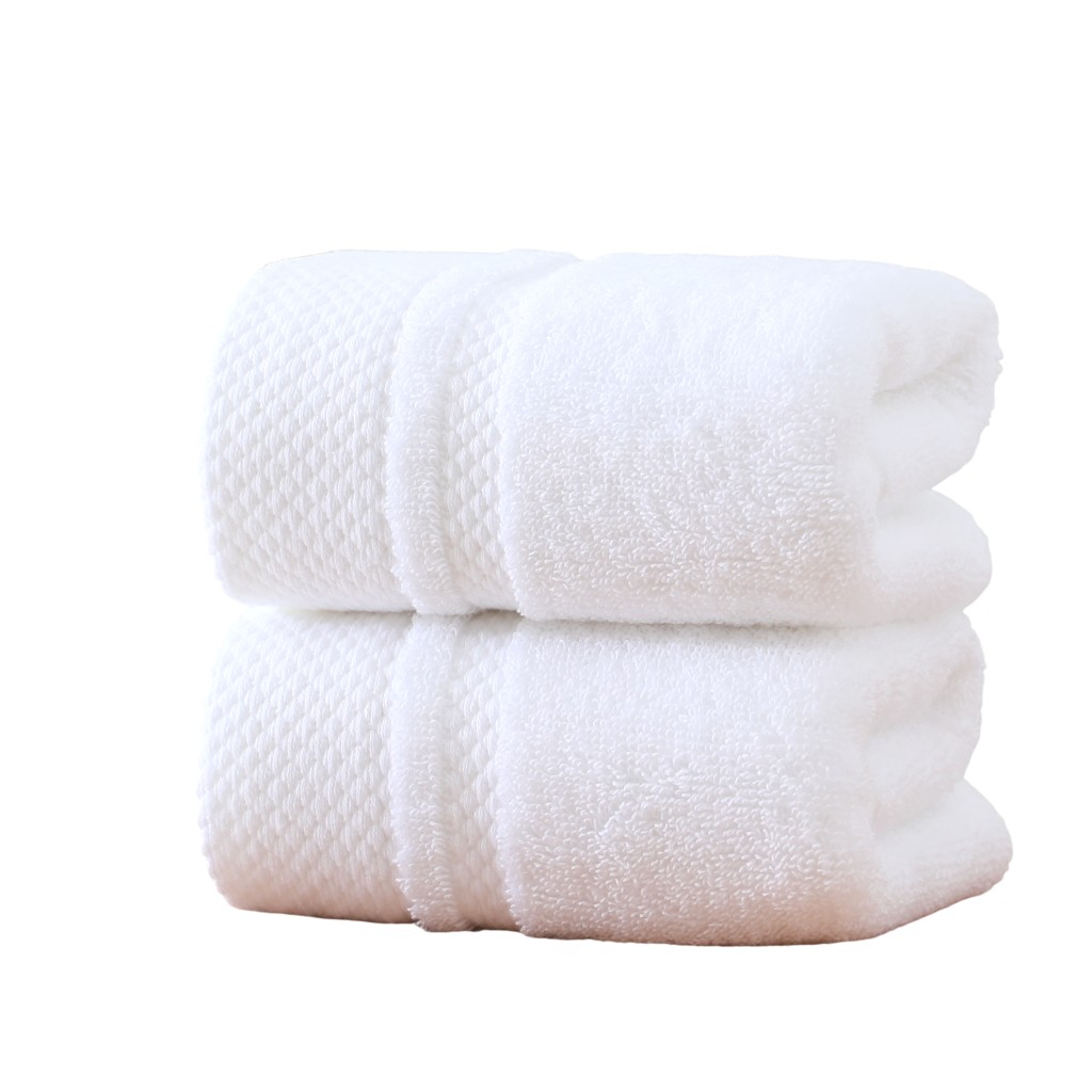 Toalla De Algodón Blanca 70X140Cm