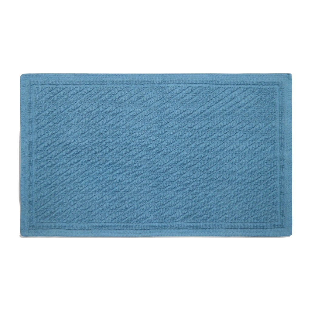 Alfombra Azul De Baño 50x80cm