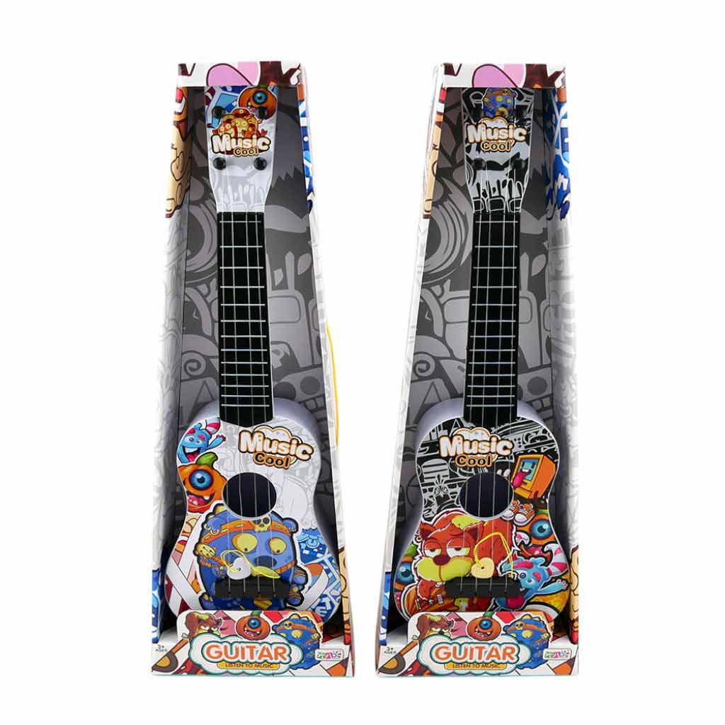 Guitarra De Juguete Con Estampado Surtido