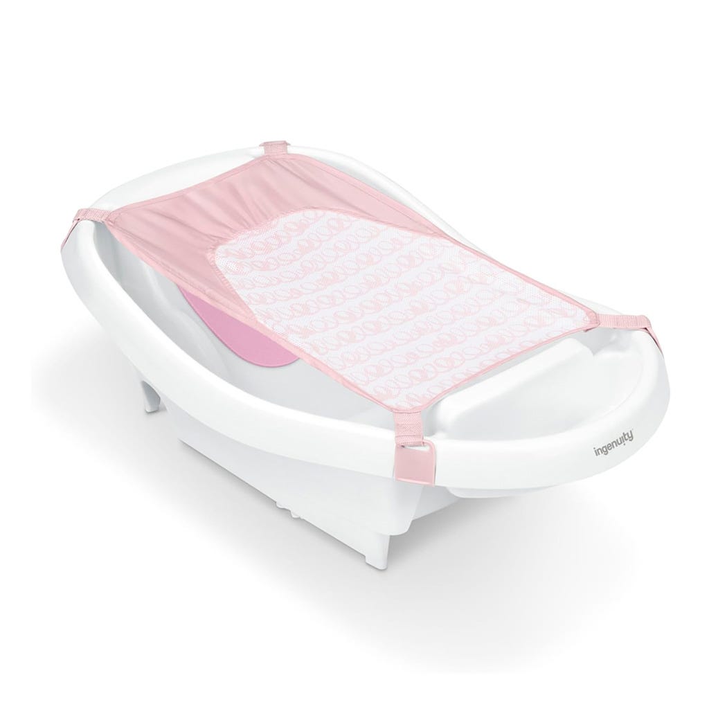 Bañera Plegable De 2 Posiciones Rosado