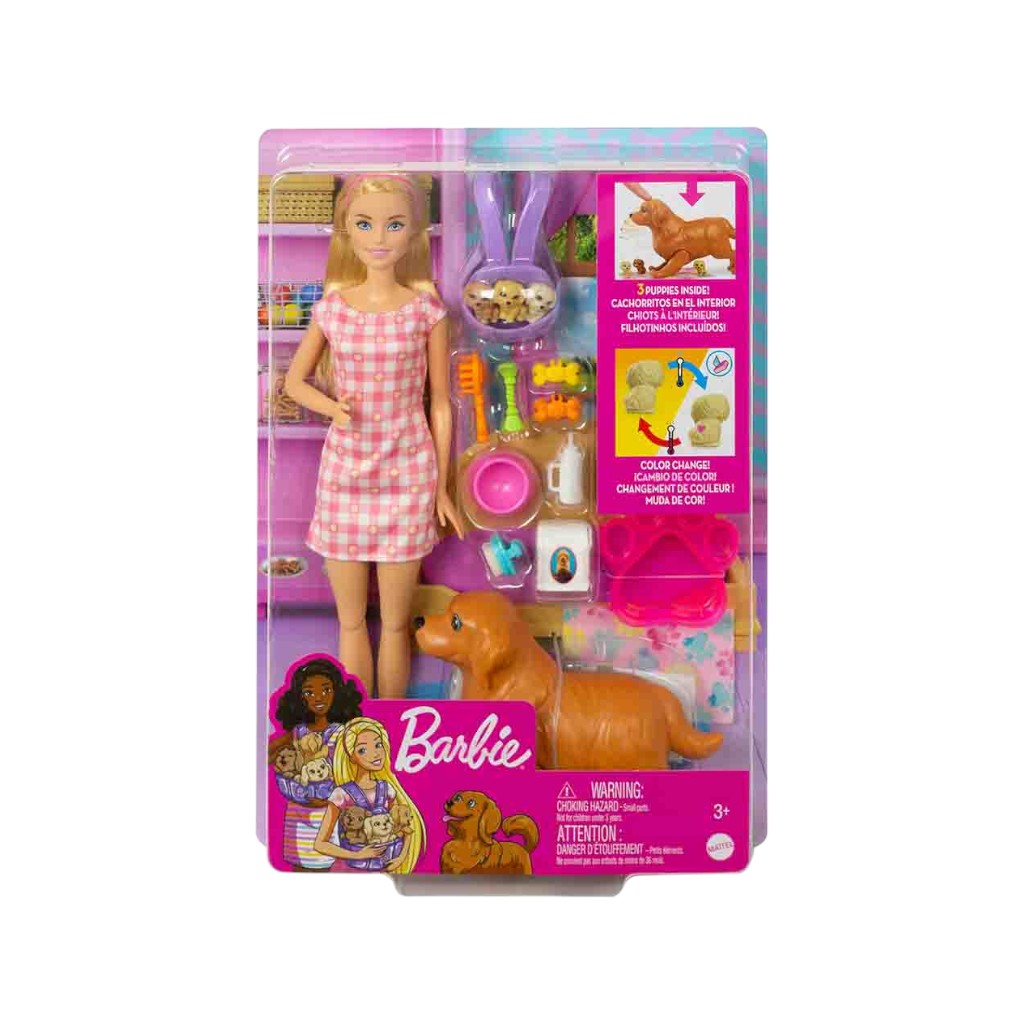 BARBIE SET MASCOTAS 