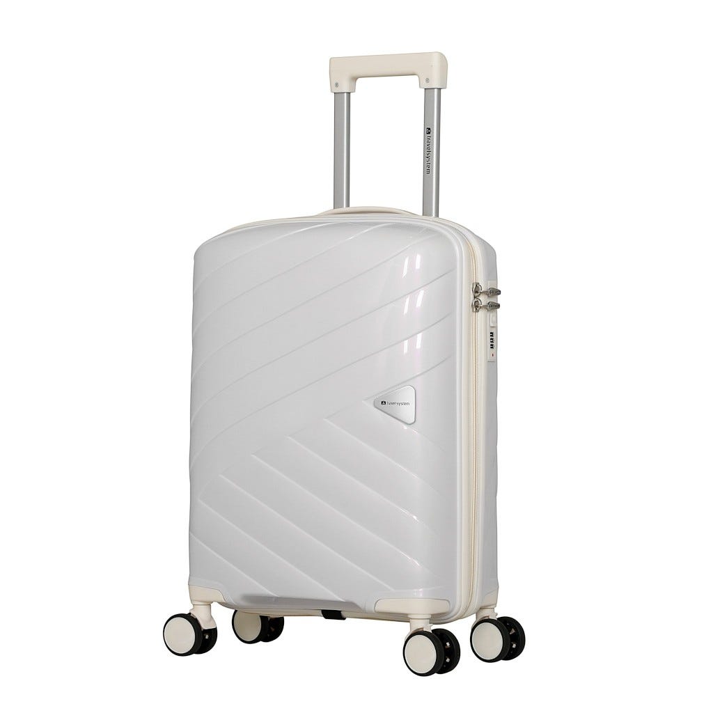Maleta De Viaje Blanca 20"