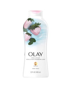 Body Wash Olay Fresh Outlast White Strawberry & Mint 22Oz