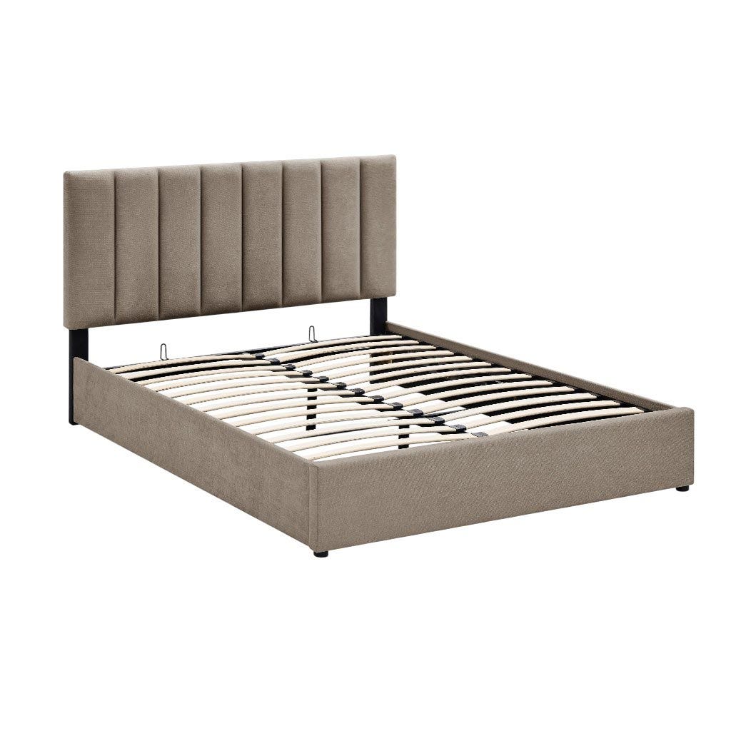 Base De Cama Queen Somni Con Almacenamiento 216X164X110cm