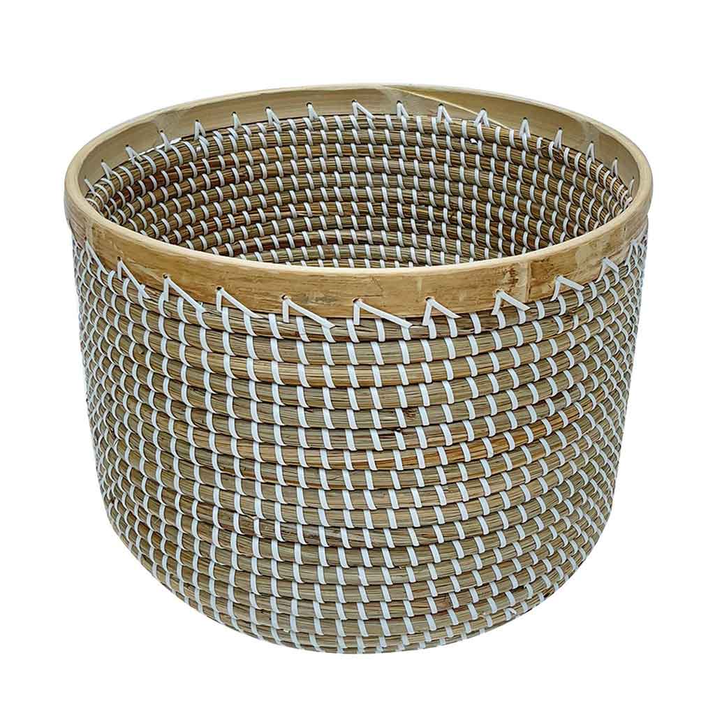 Cesta de almacenamiento ovalado 35X24CM