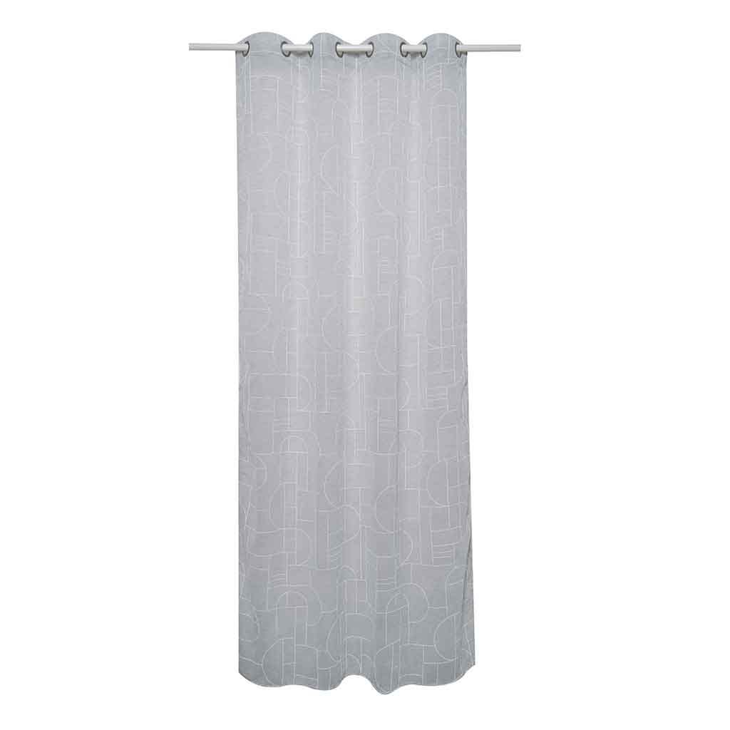 Cortina Color Gris Claro 140X260Cm