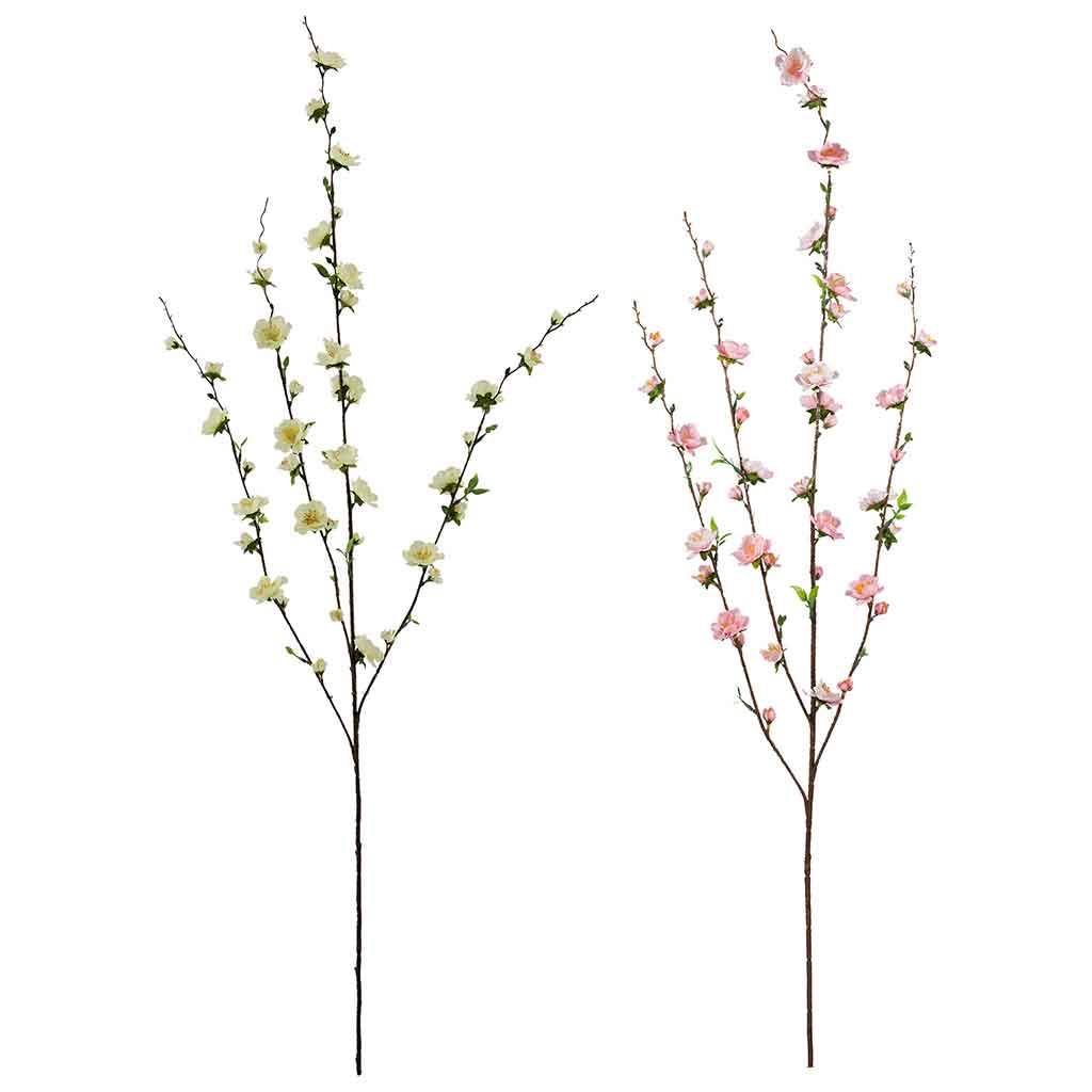 Flores artificiales peach blosson surtidos 96CM