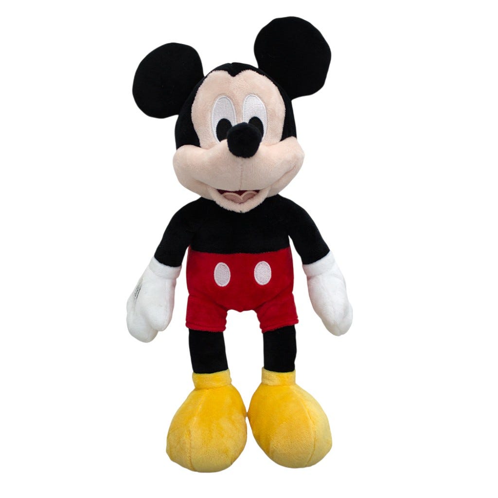 Peluche Clásico Mickey Mouse 12"