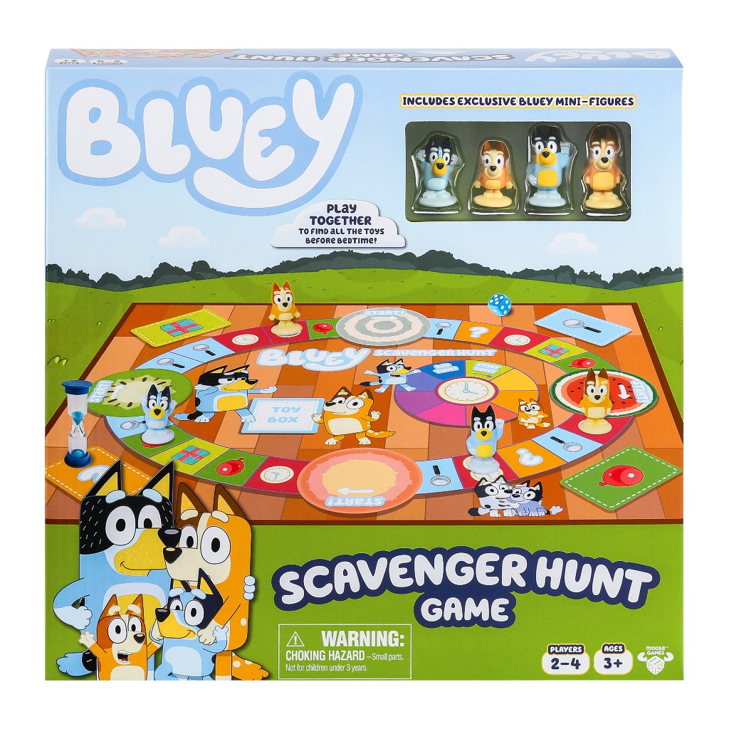 Bluey Juego Búsqueda Del Tesoro