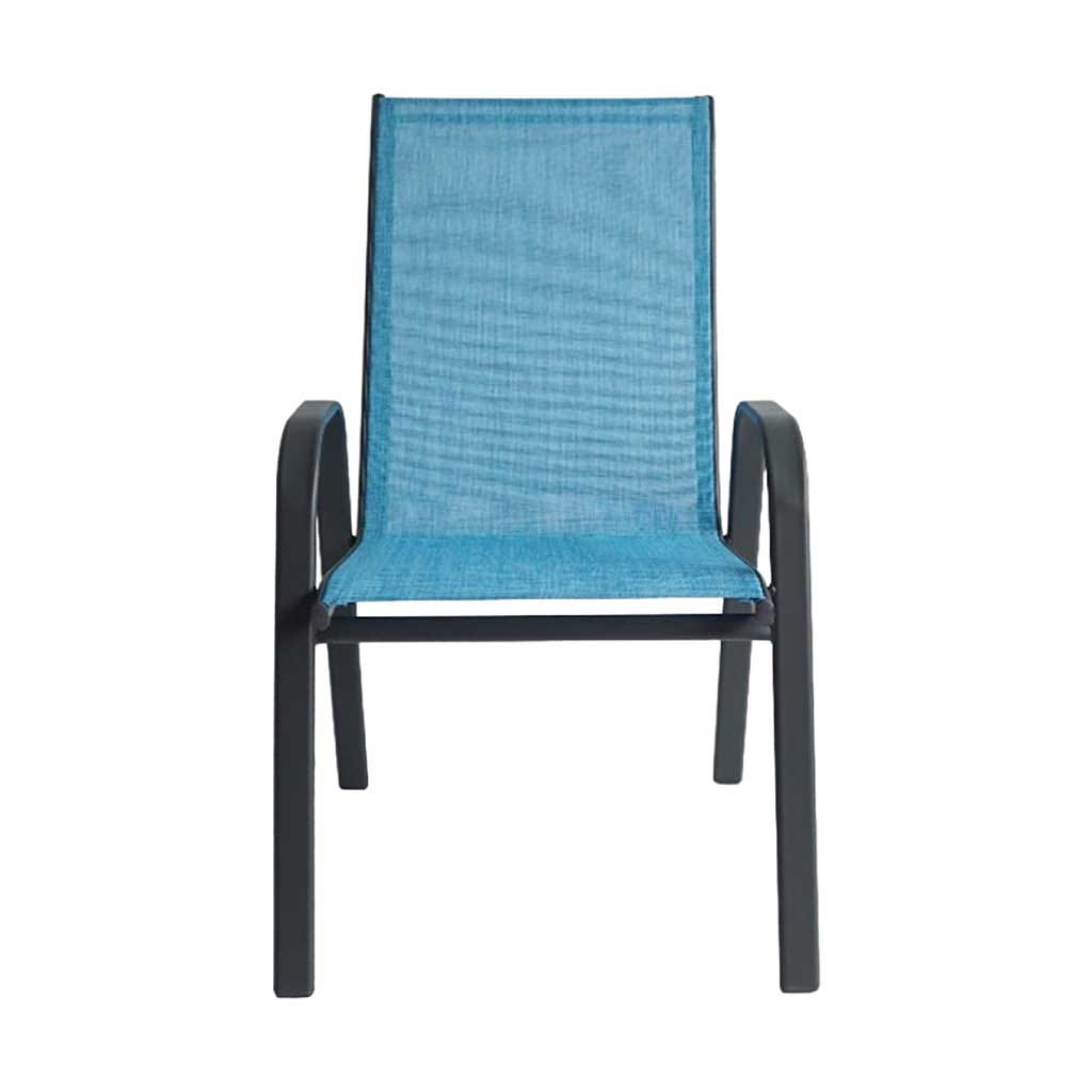 Silla Apilable Santiago azul claro