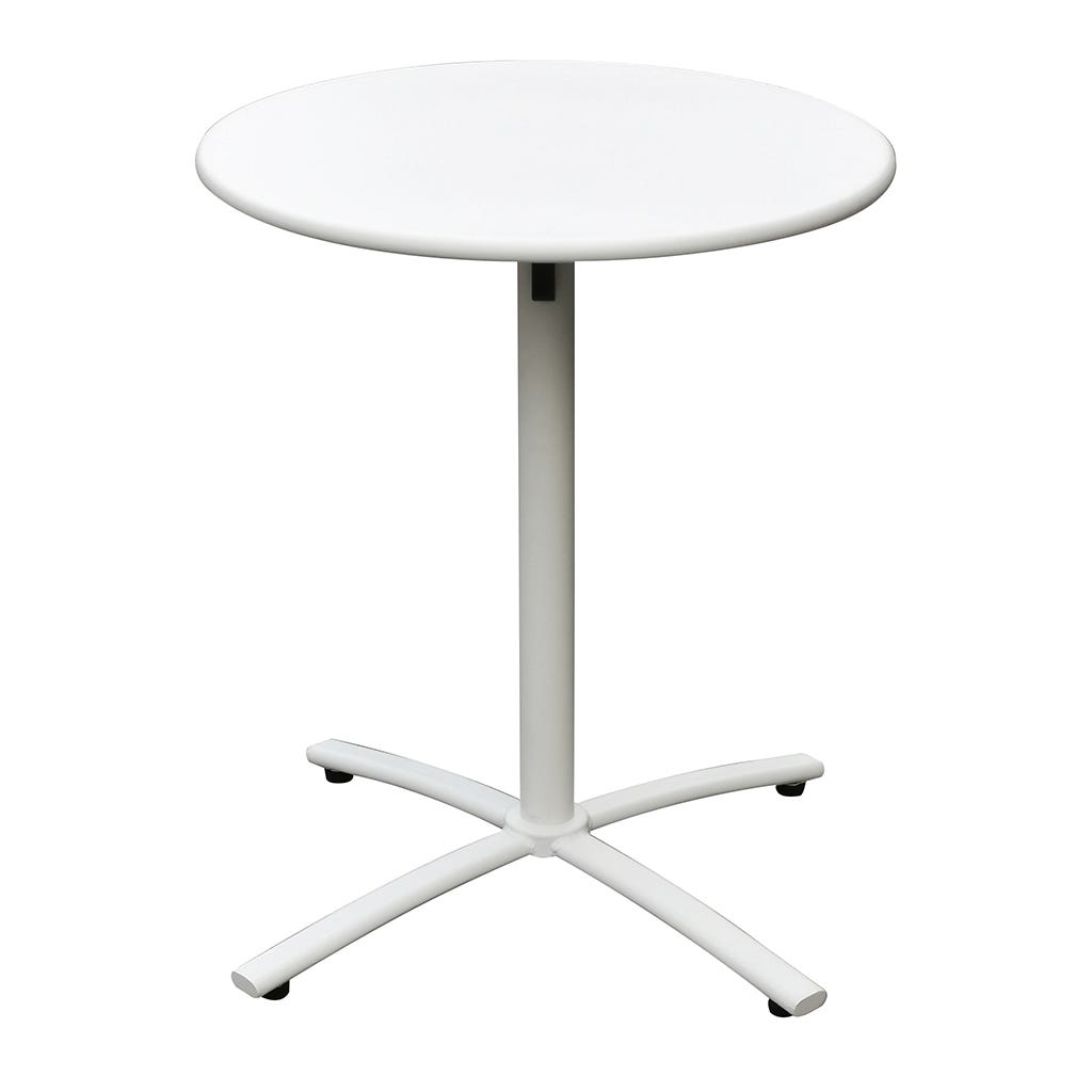 Mesa blanca plegable Novara