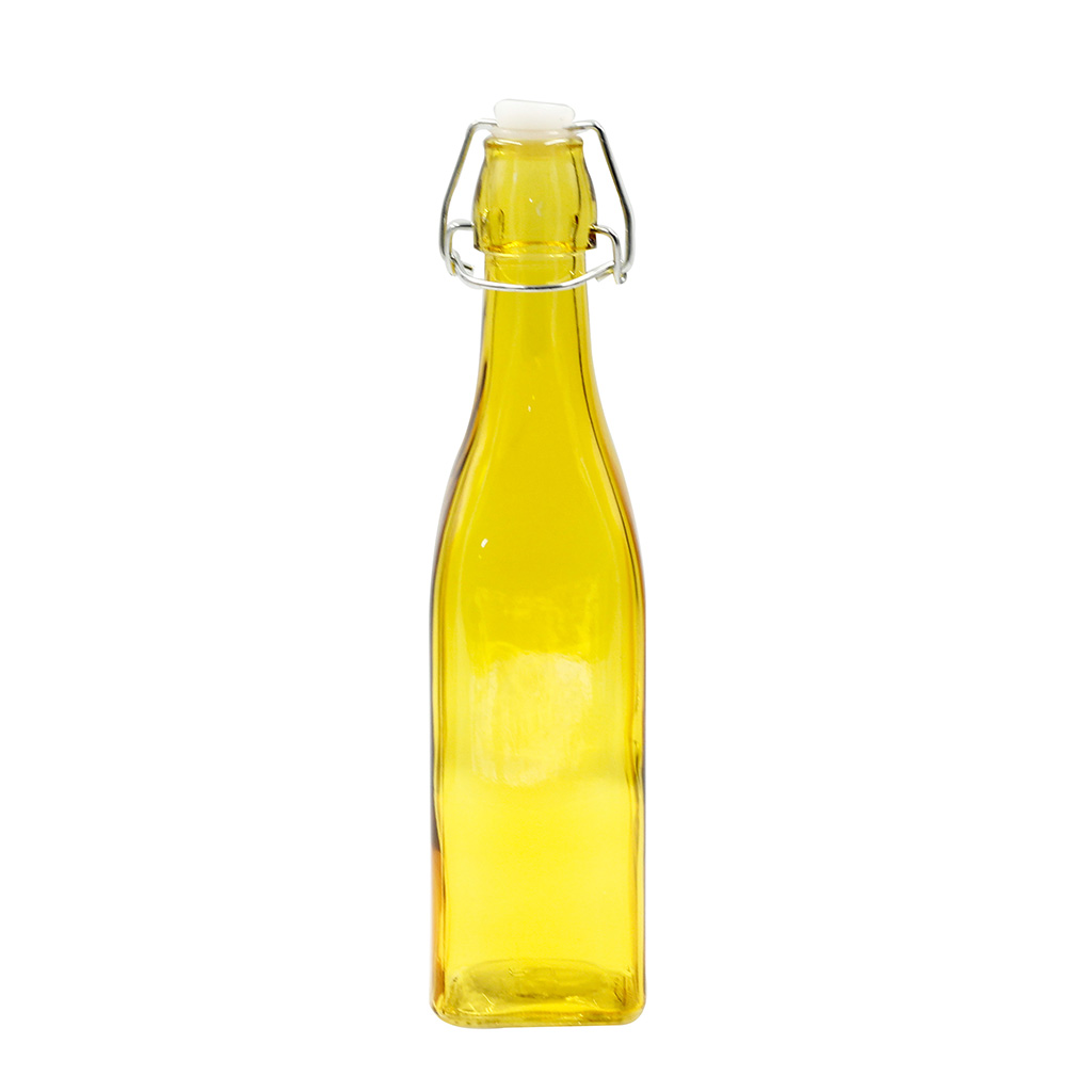 Botella de vidrio amarilla 500 ML
