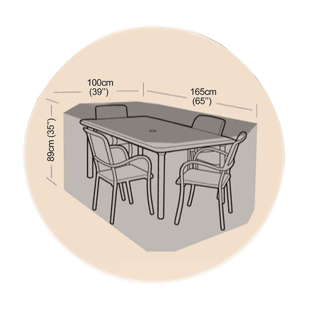 Forro Para Mesa 165X100X89Cm