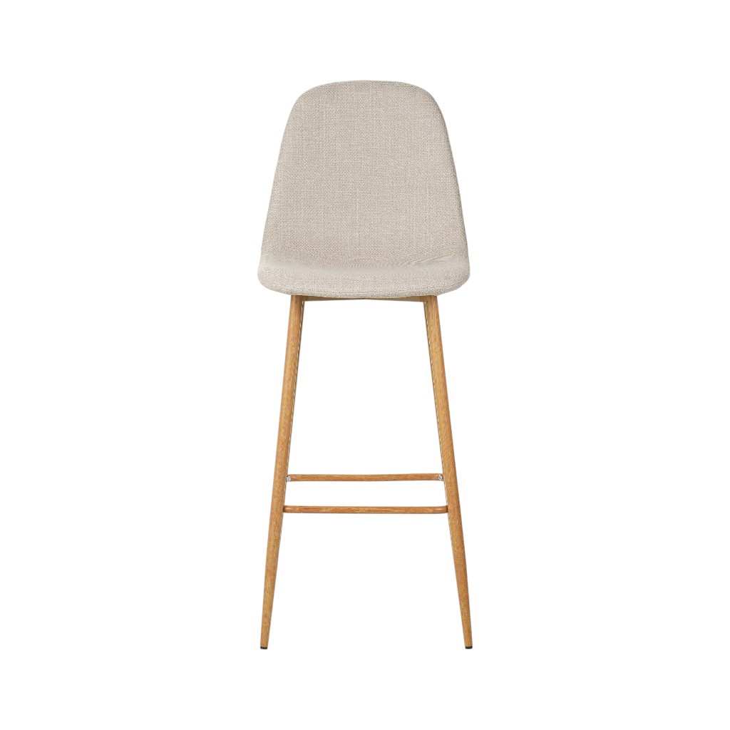 Silla De Bar Ino Beige 49,5x41x109,5cm