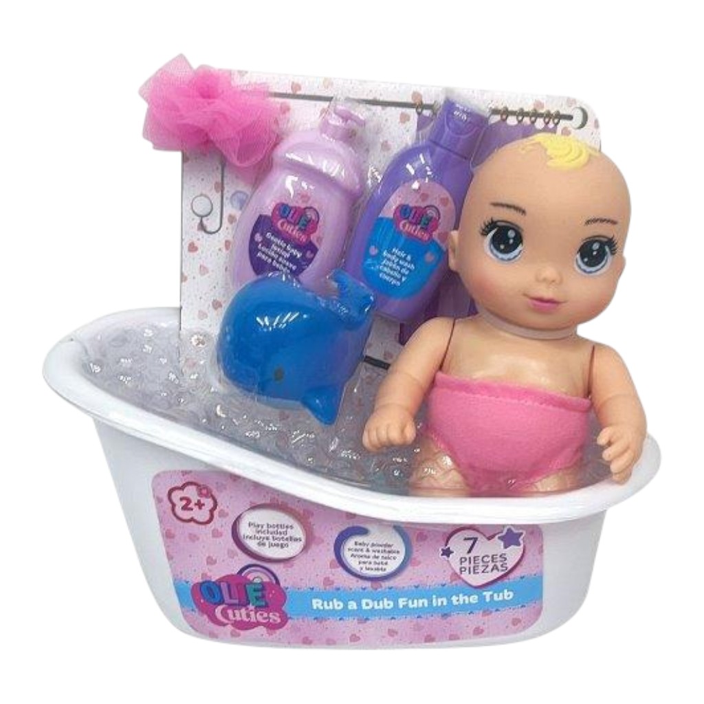 Bebé Tina Divertida Con Accesorios 20Cm