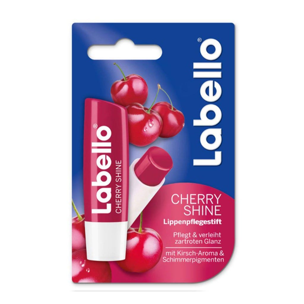 Labello balsamo labial cereza
