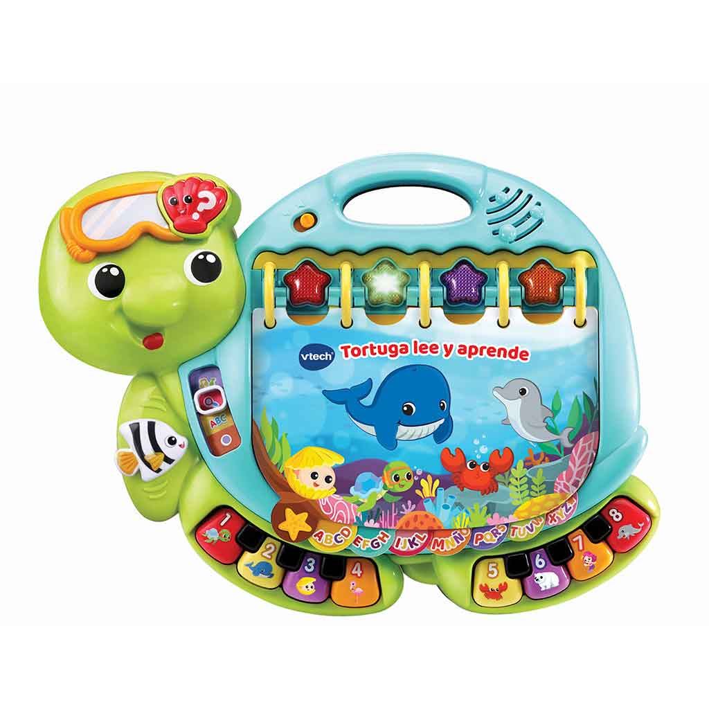 Libro Interactivo Tortuga Lee y Aprende VTech