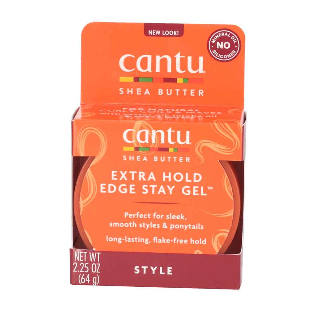 Cantu Extra Hold Edge Stay Gel 2.2 Oz