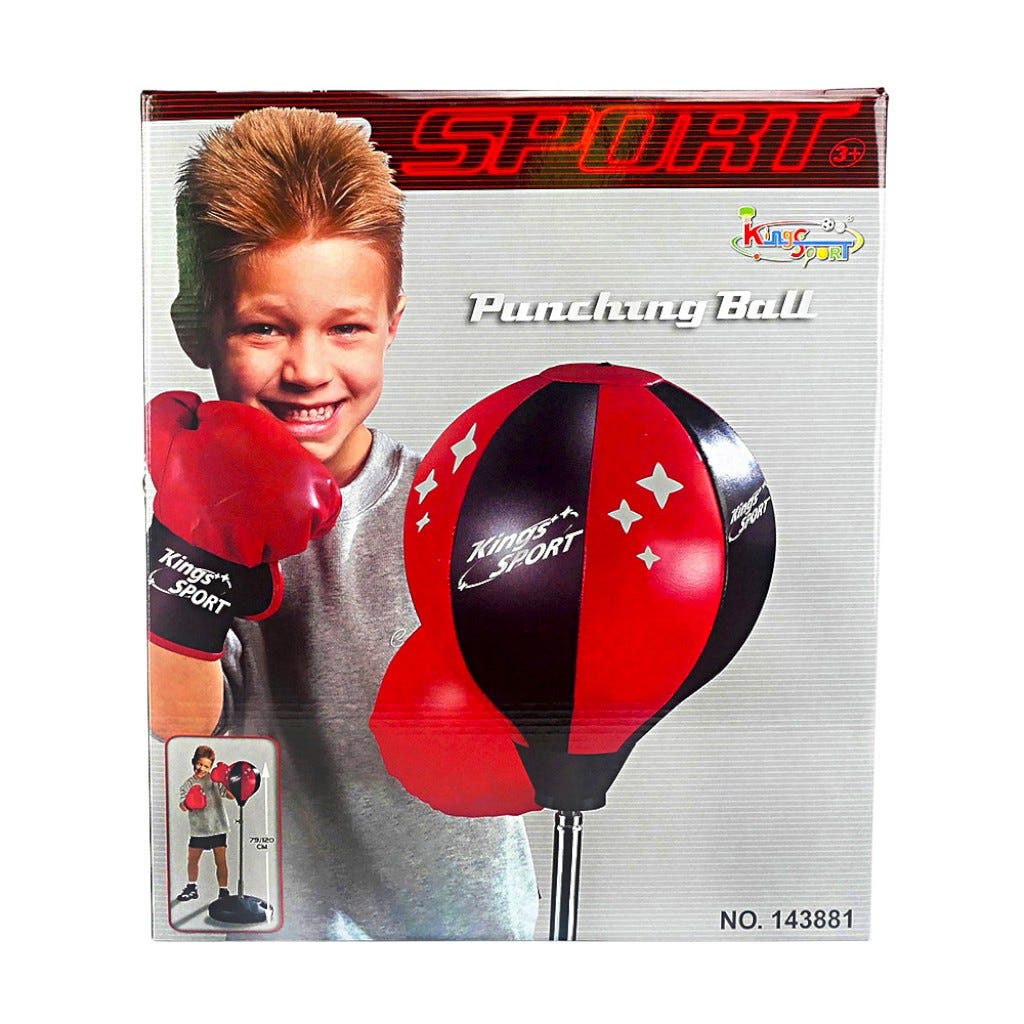 Bolsa De Boxeo Con Base 41X48.5X13Cm