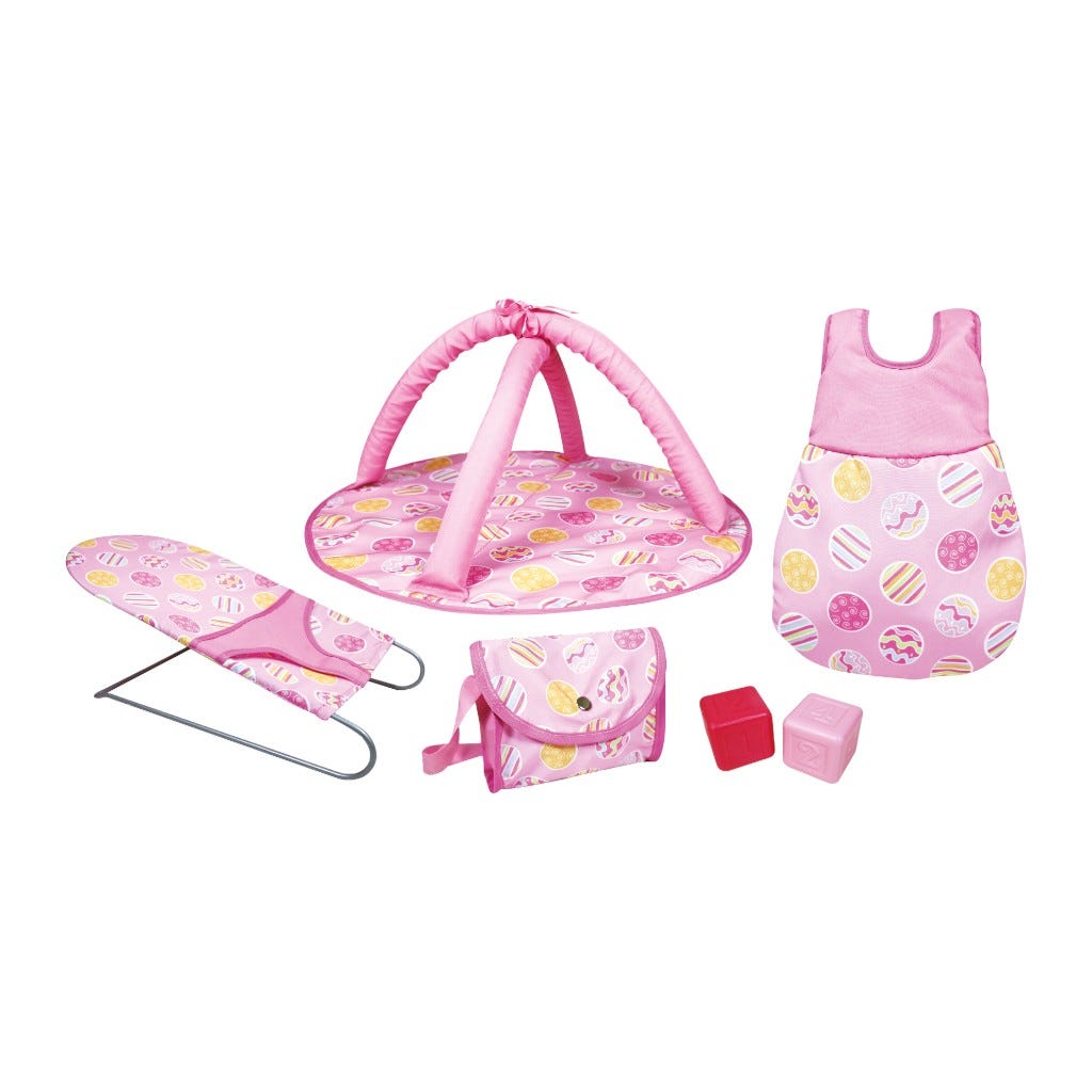 Set De Juego De Bebé De Color Rosado