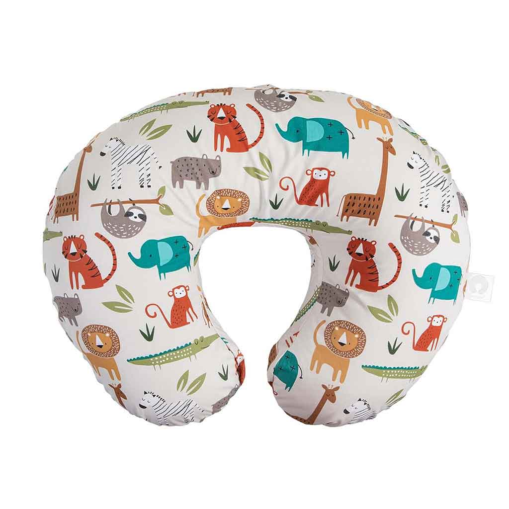 Almohada De Lactancia Estampado Neutral Color Jungla Boppy