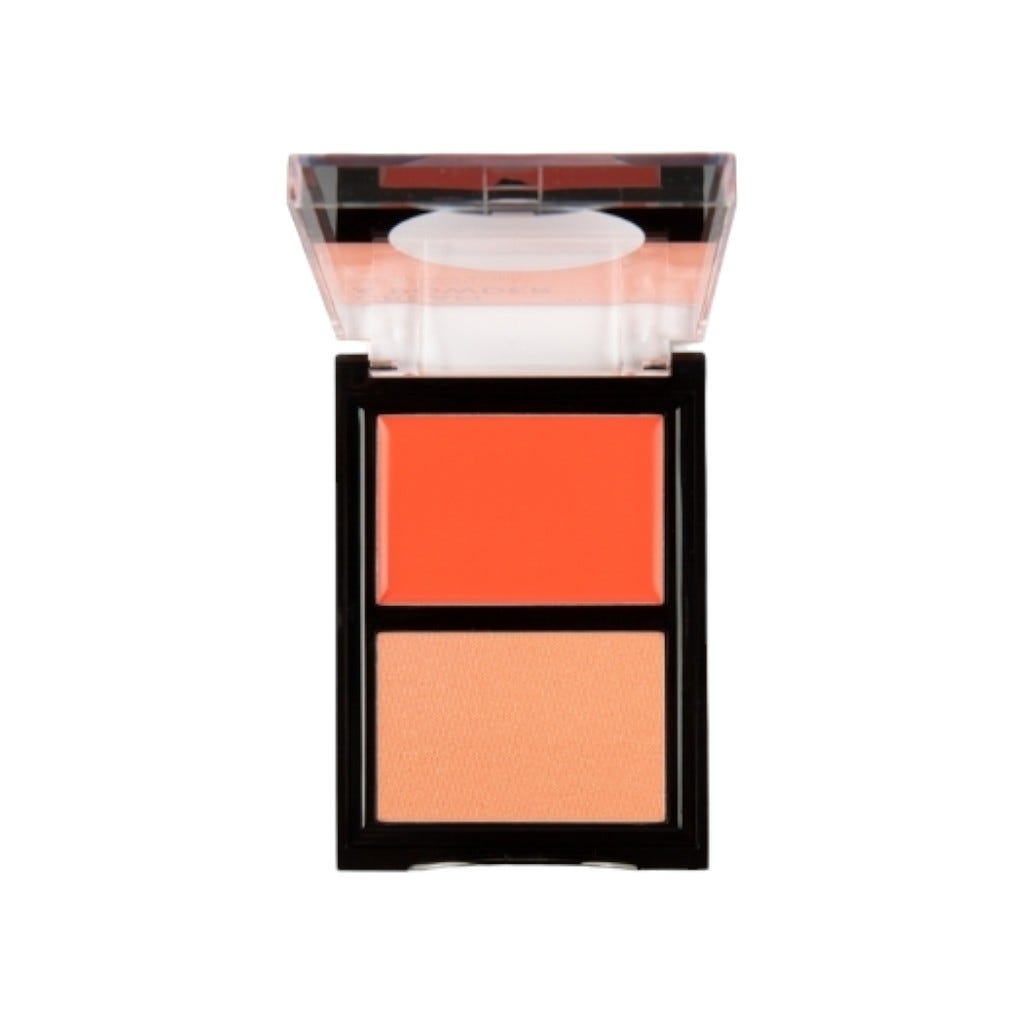 Absolute N.Y Blush Duo Cheeky Bloom Flushed Poppy