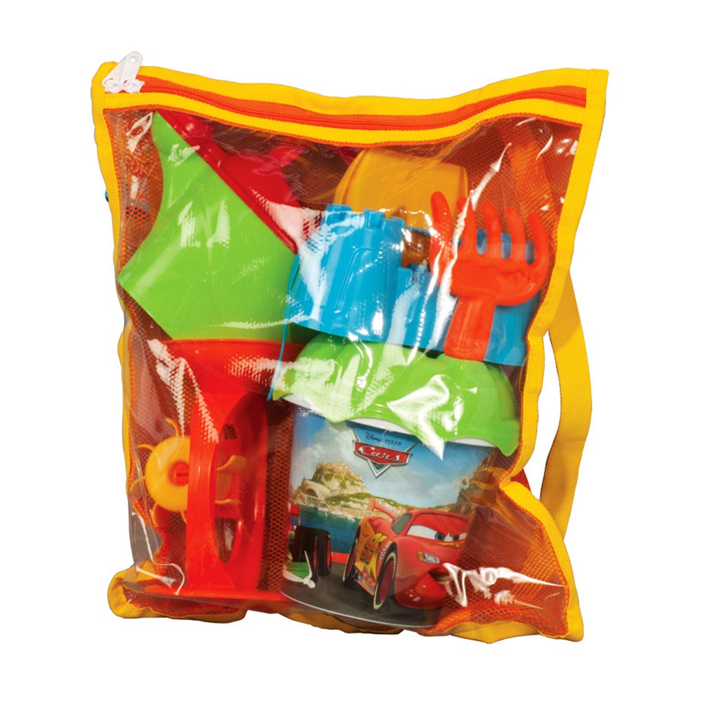 Set de Playa con Bolsa Plástica Cars