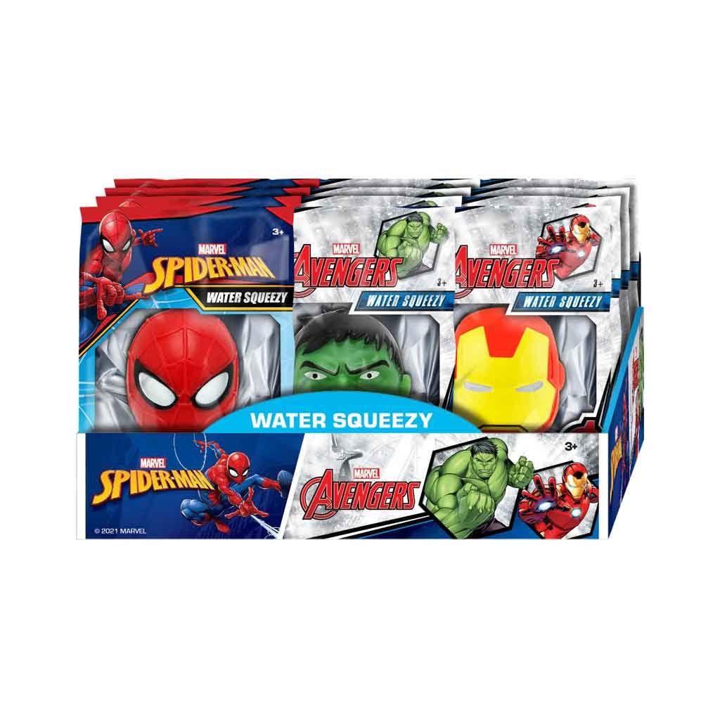 Juguete Exprimible De Agua Marvel Surtido