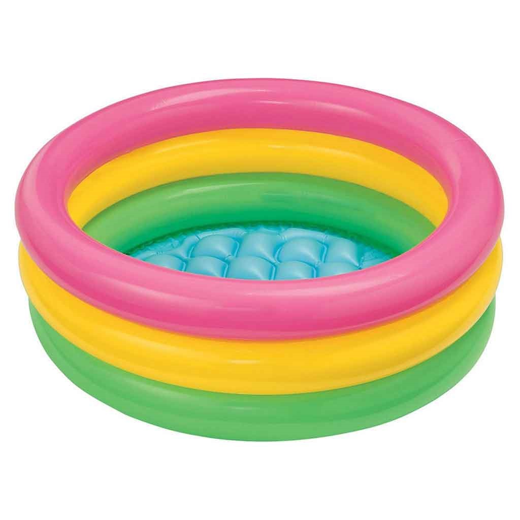 Piscina para Bebé Inflable Intex con 3 Aros