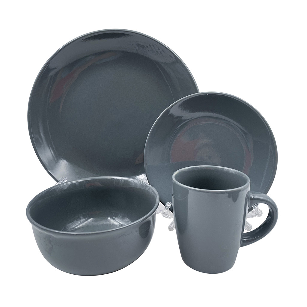 Juego De Vajilla Azul 16 Piezas