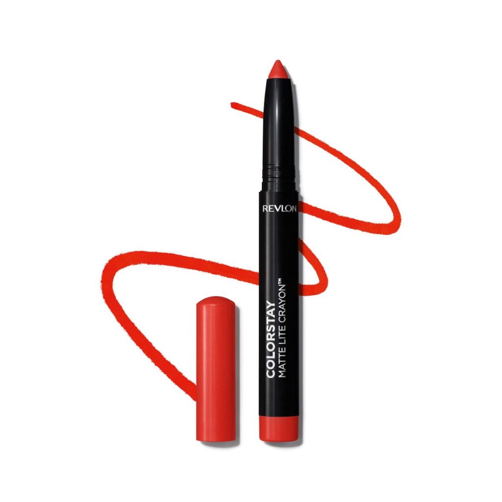 Colorstay Matte Lite Crayon Lipstick With Built-In Sharpener, Smudge-Proof, Water-Resistant Lipcolor