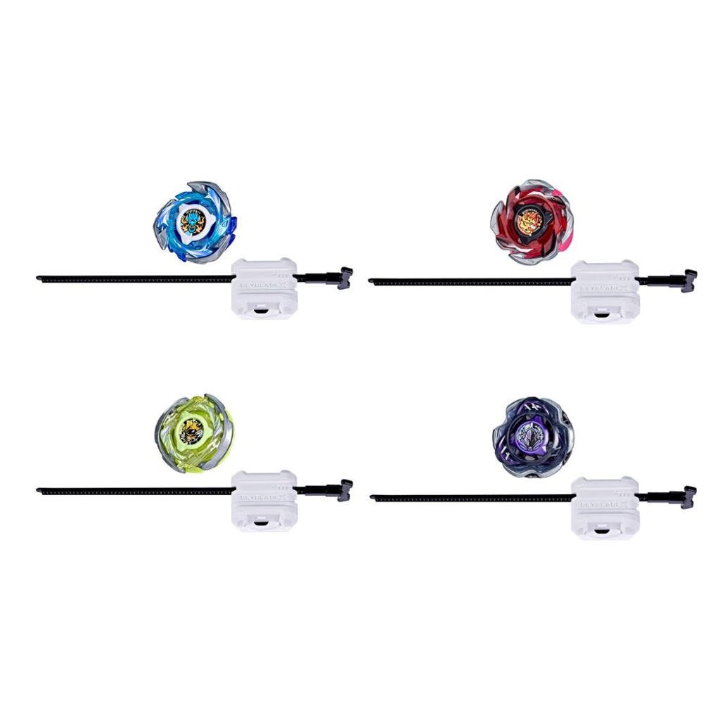 Beyblade X – Kit Inicial ARC Wizard R 4-55LO CX – Incluye Top Tipo Resistencia Y Lanzador – Personalización Con Hoja De 3 Piezas – Sistema De Aceleración X – Para Mayores De 8 Años