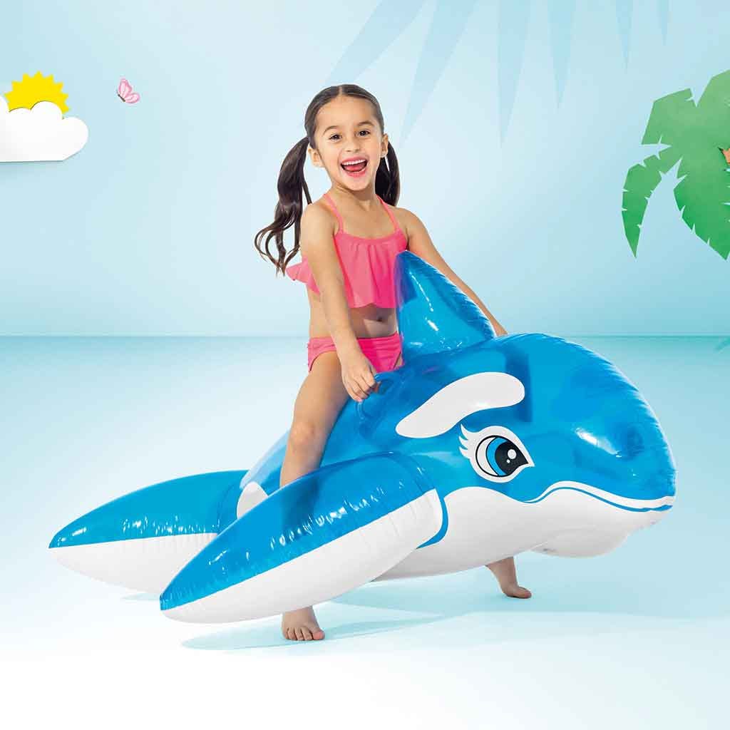 Flotador Ballena Inflable , Edad 3+