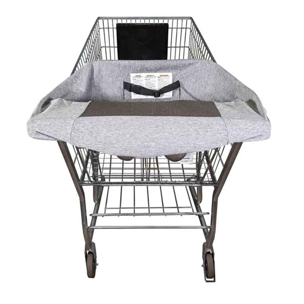 Cobertor Para Carrito De Mercado Gris Boppy