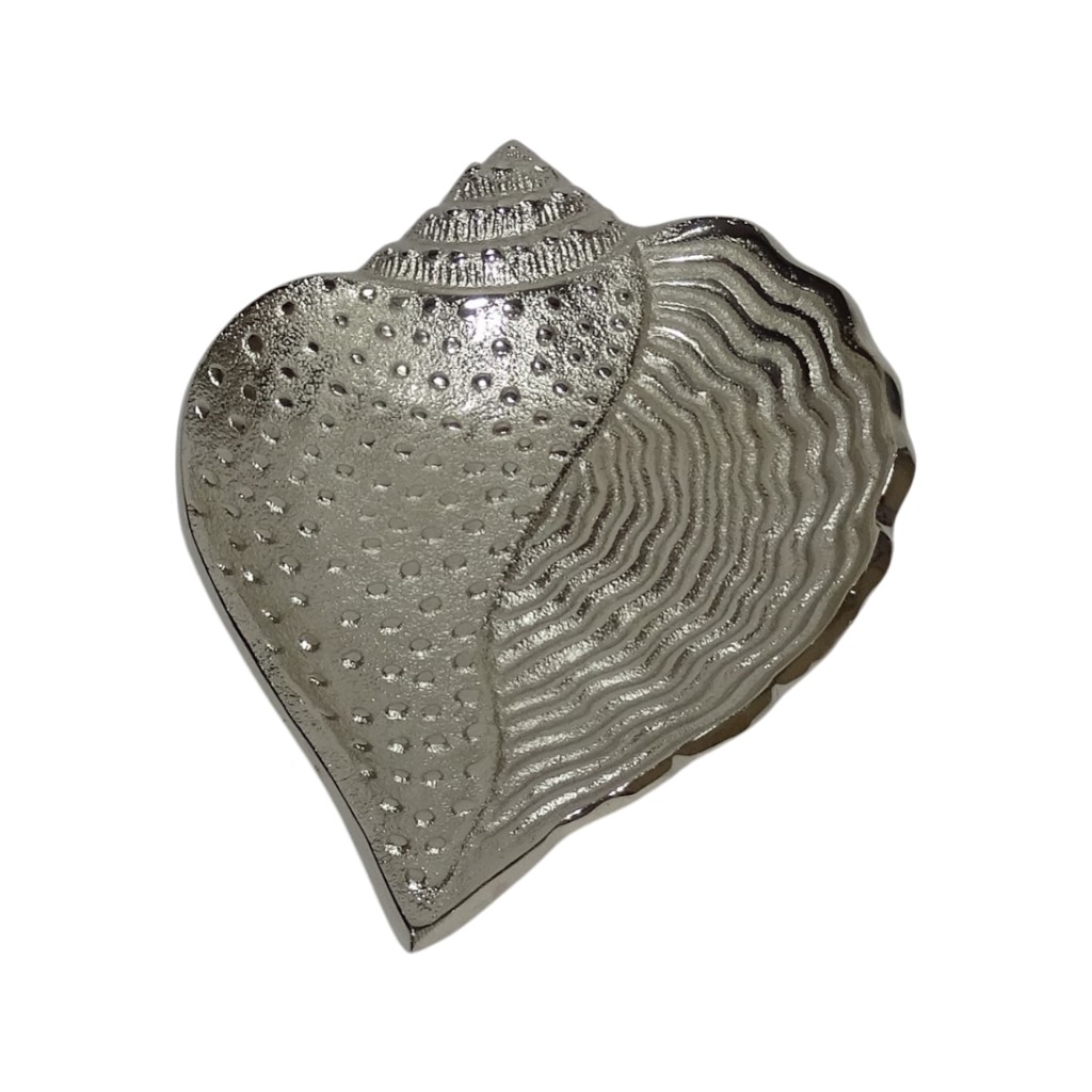 Bandeja Decorativa En Forma De Caracol 18x13cm