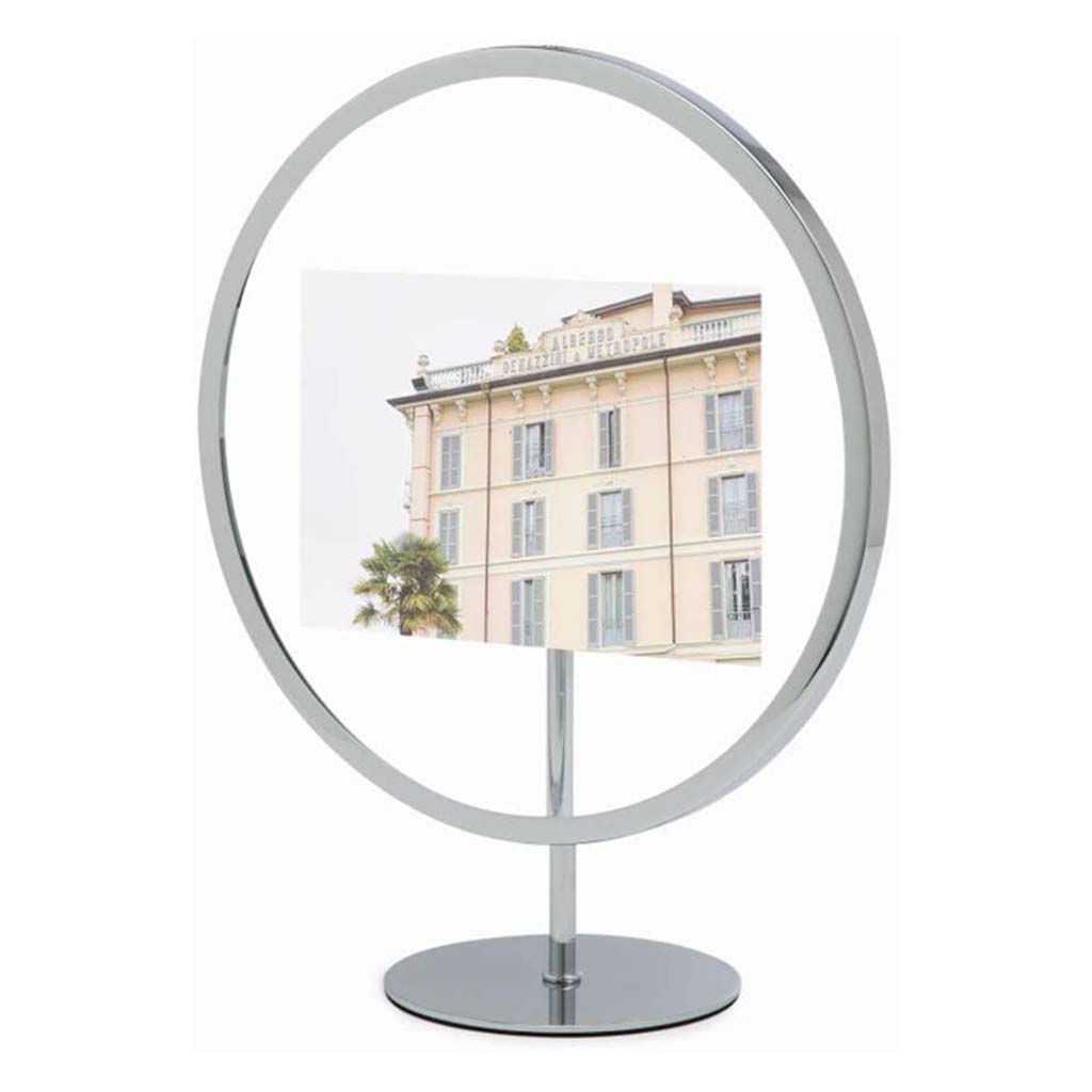 Marco de fotos de cromo plateado 10x15cm