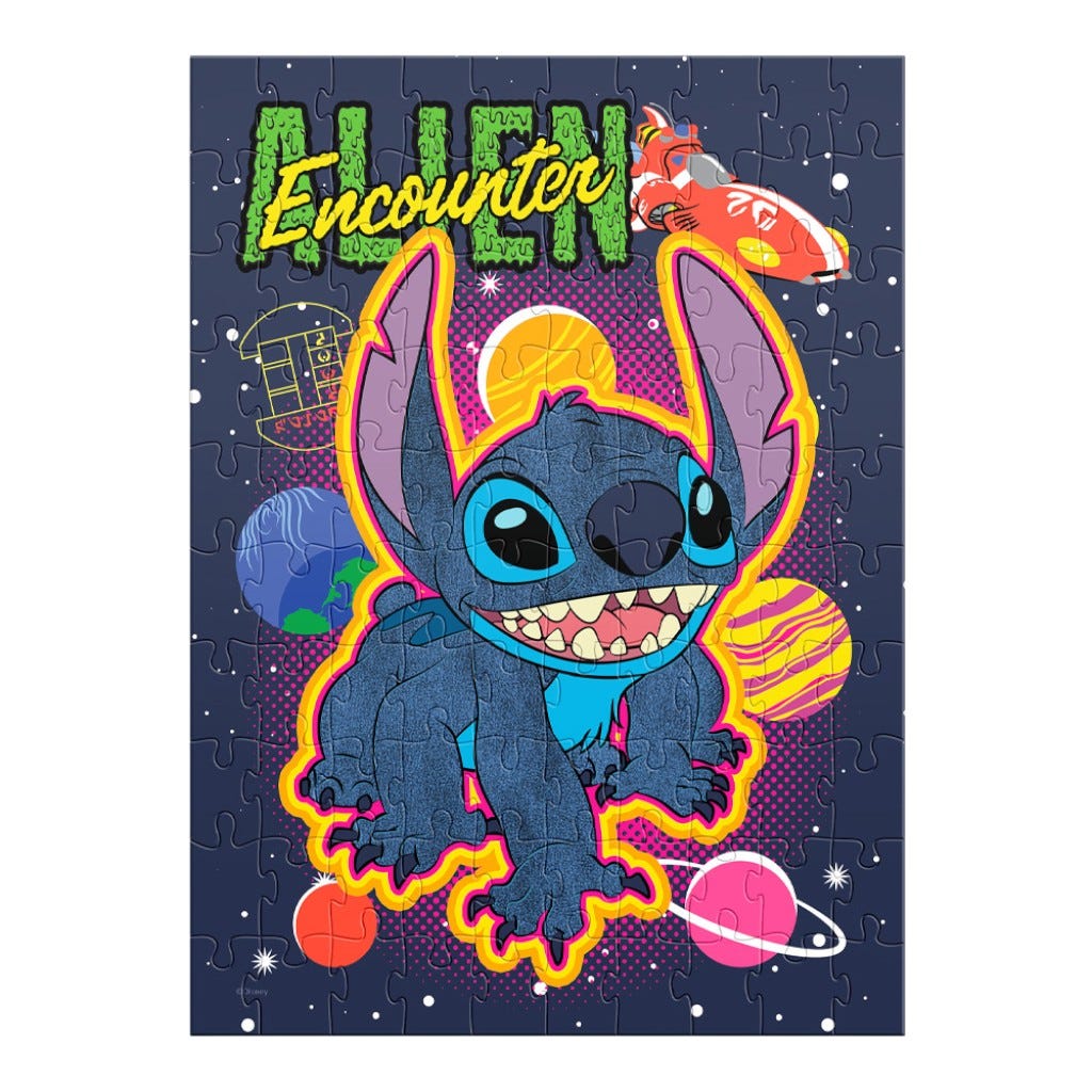 Stitch Rompecabezas De Terciopelo 100 Pzs.
