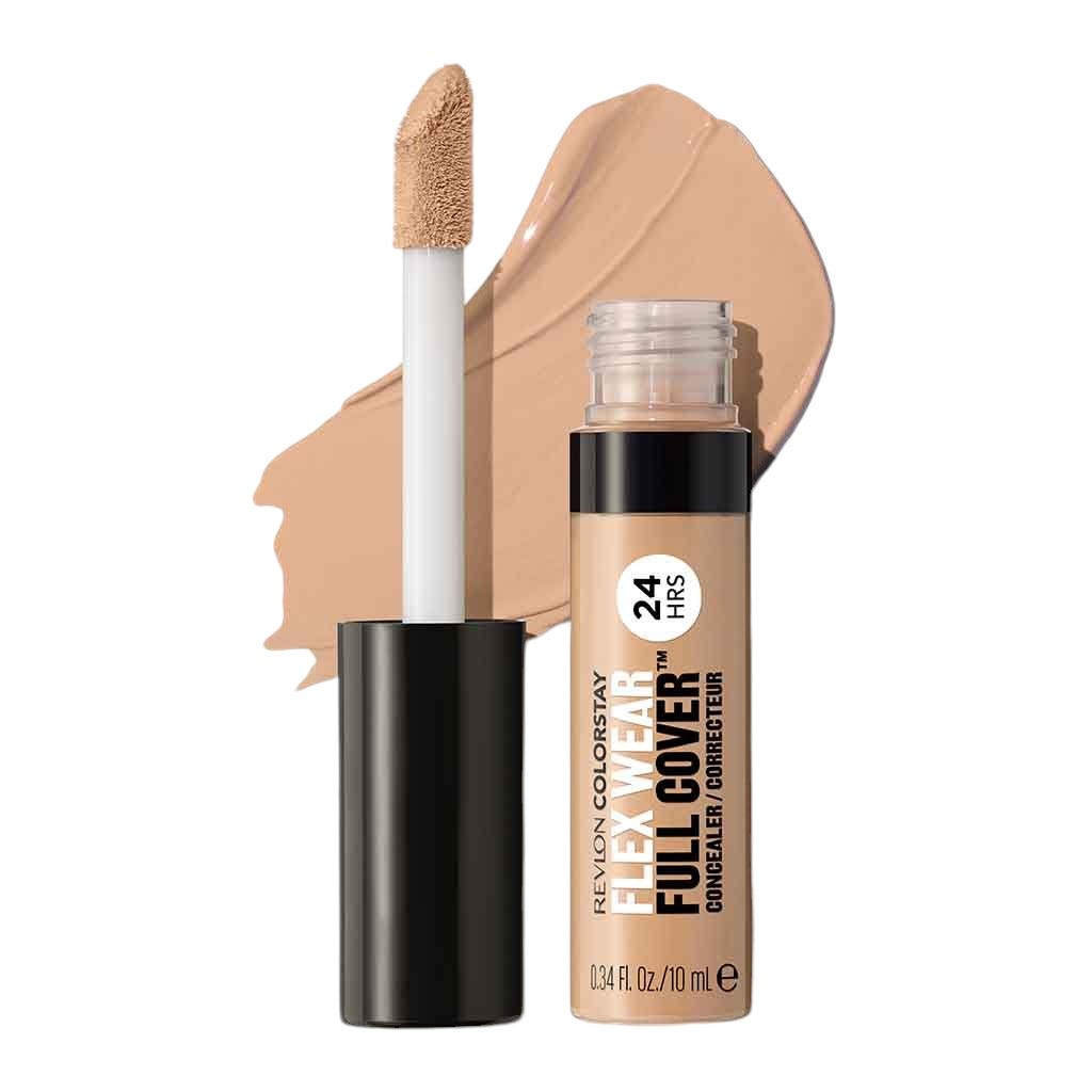 Colorstay Flex Wear, Full Cover Non-Creasing Concealer, Infused With Hyaluronic Acid & Vitamin E