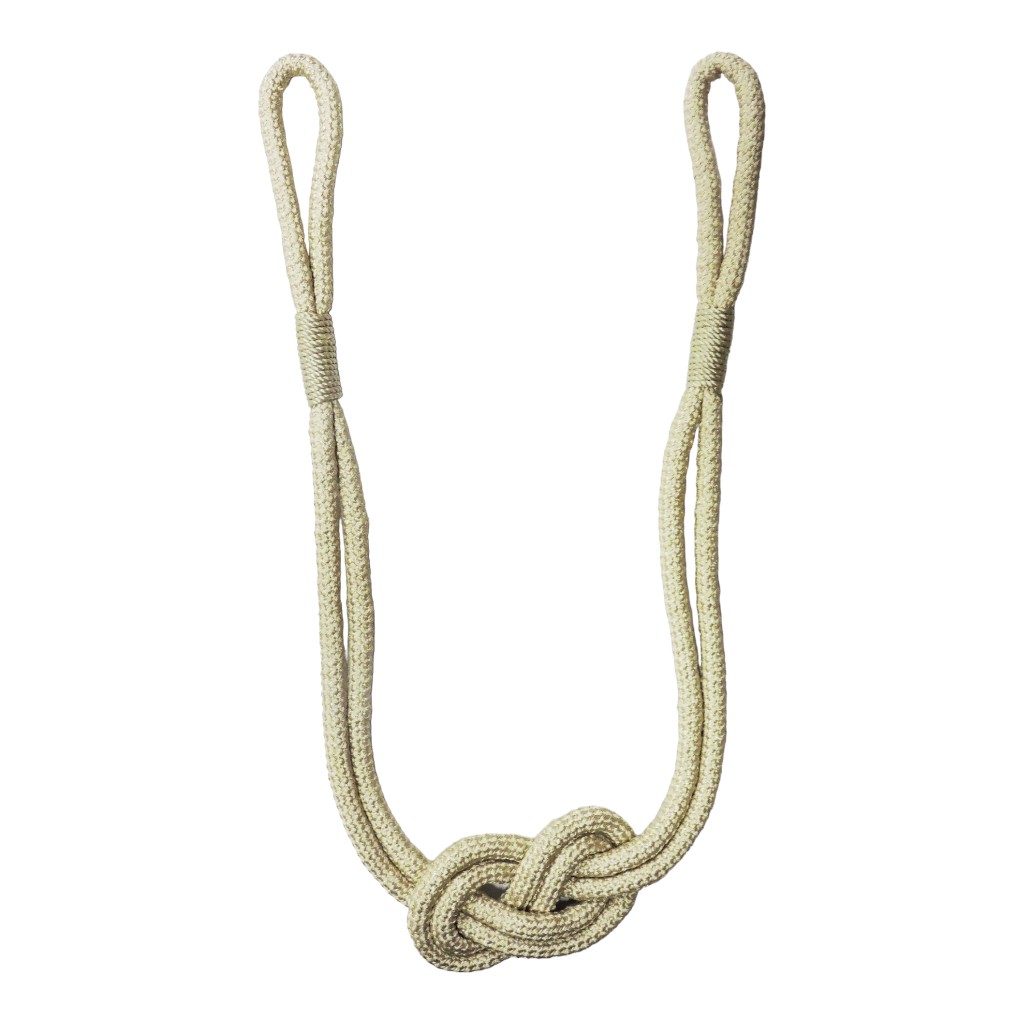 Borla De Cortina Color Beige 80Cm