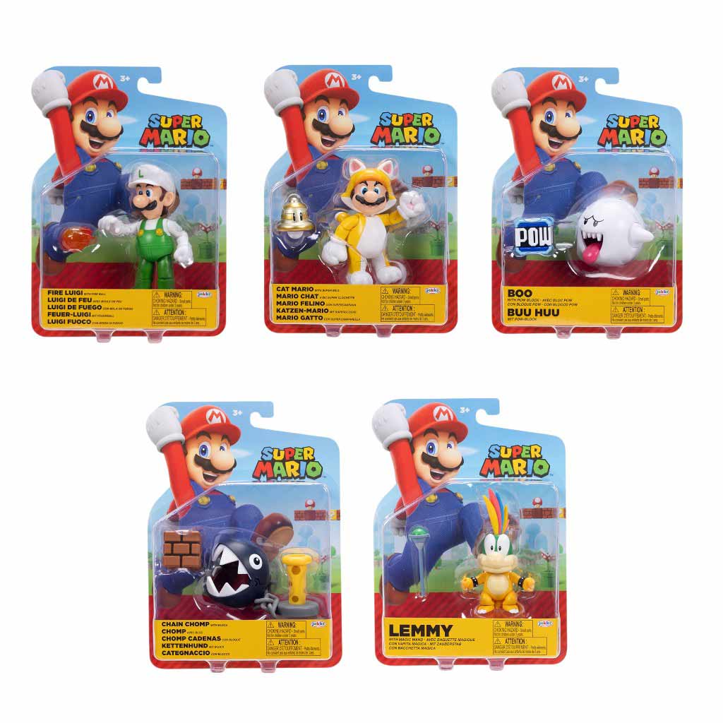 Figuras De Nintendo De 4" Wave 48 Surtidas