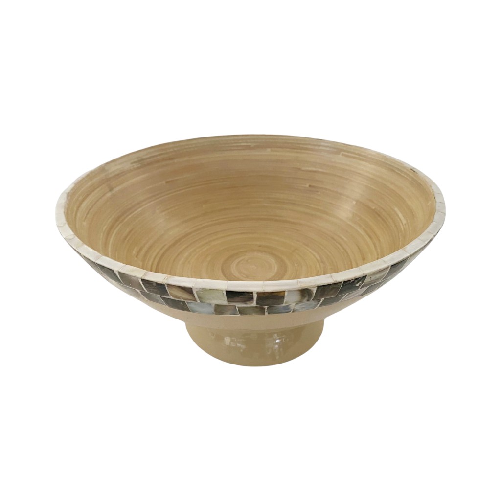 Bowl Decorativo Beige 32X15Cm