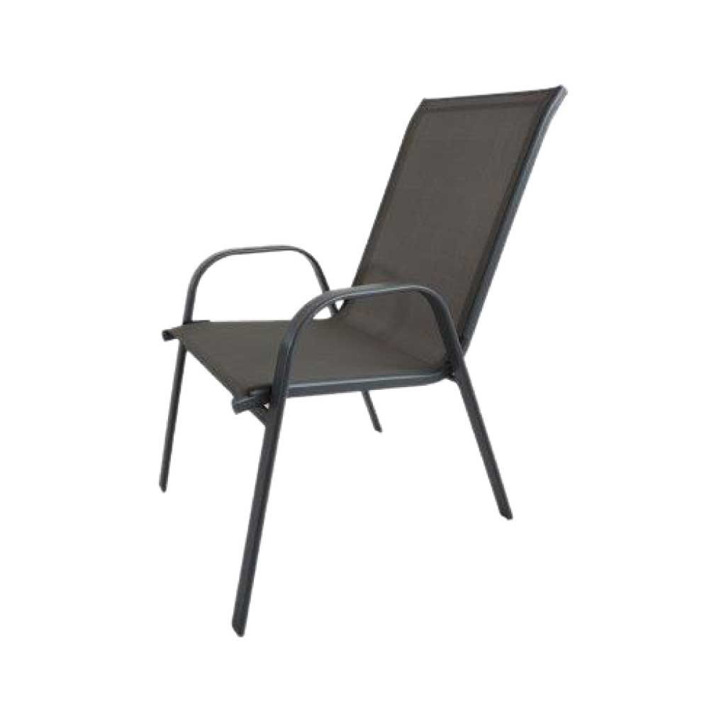 Silla Apilable Santiago gris