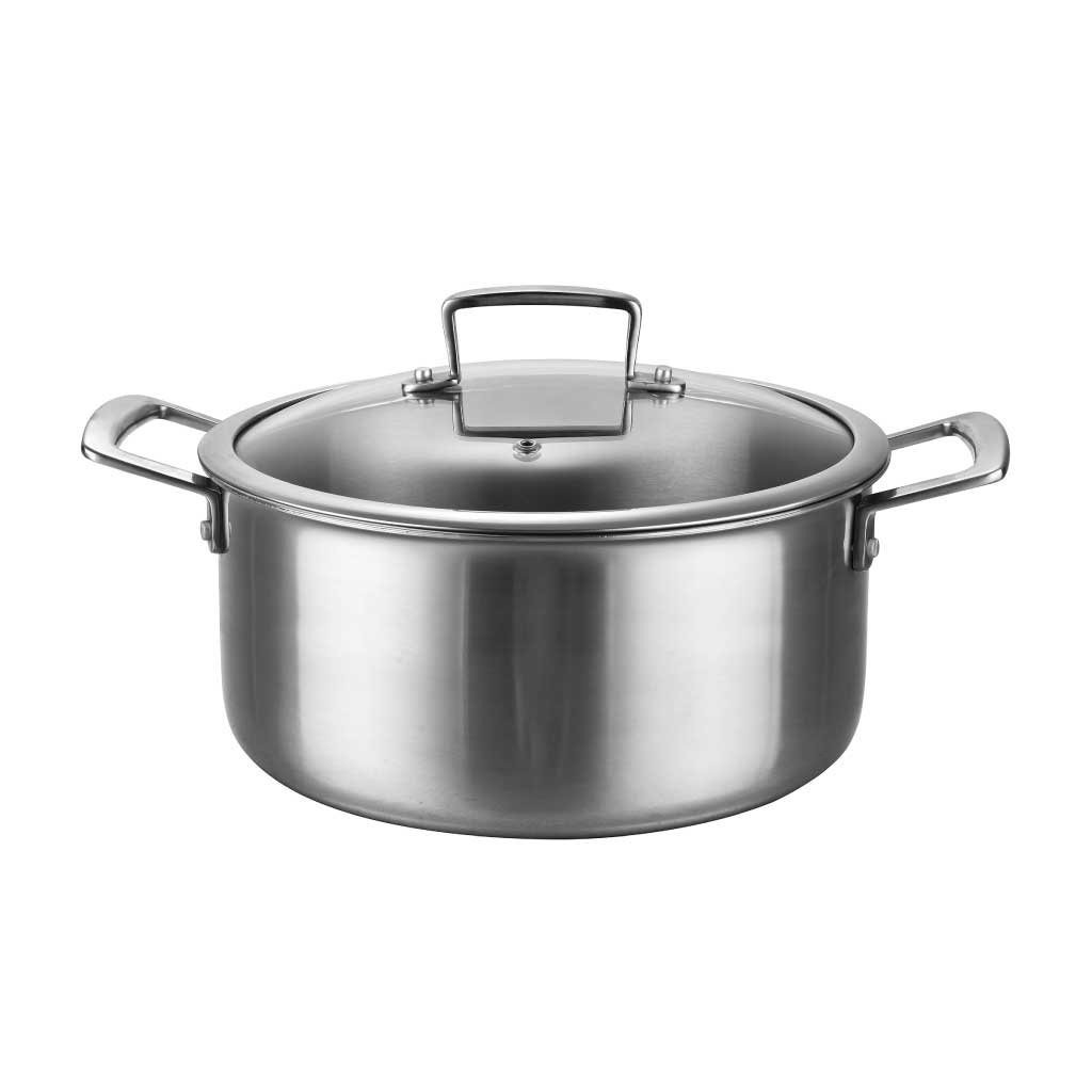 Cacerola Amercook con tapa de vidrio