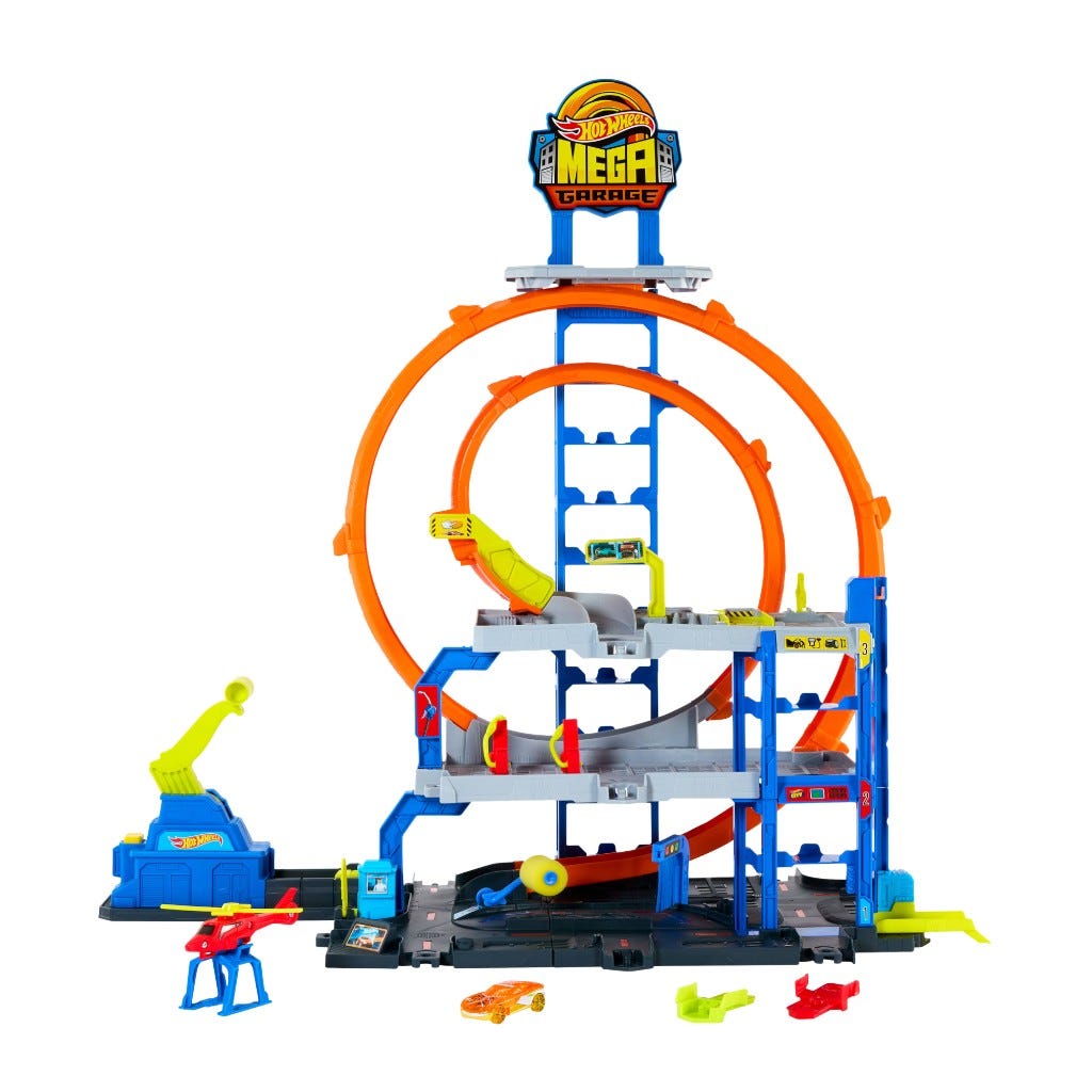 Hot Wheels City Pista Mega Garage